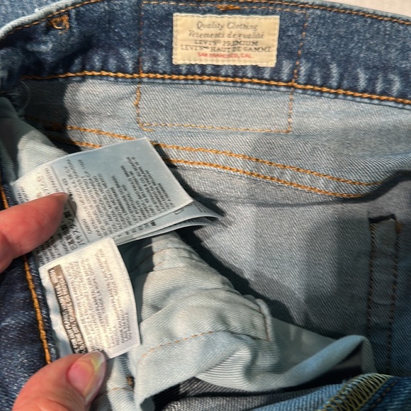 Levi’s mens Skinny Taper premium denim jeans - Picture 4 of 5